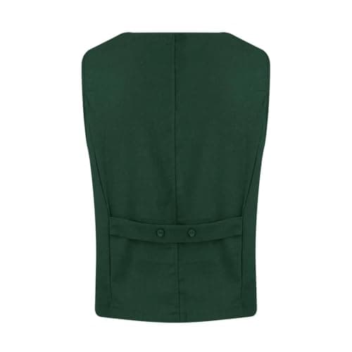 Vintage Deep V Neck Lightweight Sleeveless Coat for Women