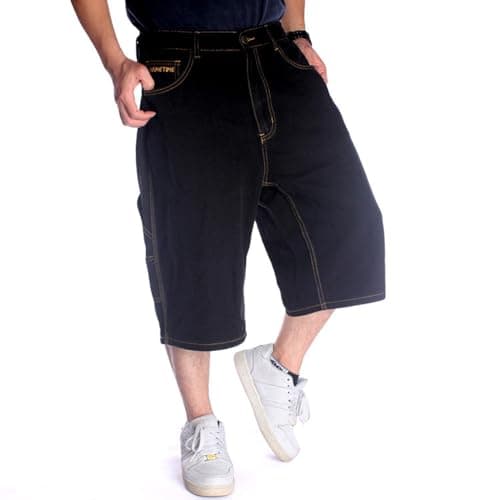 POOPMOOM Y2k Cargo Shorts Men's Vintage Baggy Jeans