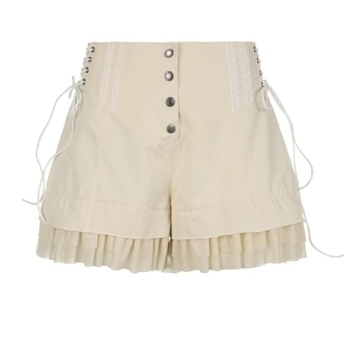 White Tiered Mini Skirt