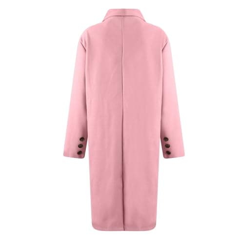 Beko Women's Slim Fit Windproof Trench Coat Wool Blend