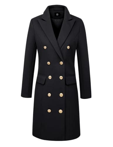Women's Wool Peacoat for Fall and Winter