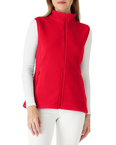 Outdoor Ventures Women's Polar Fleece_zip Vest with Pockets Warm Sleeveless Coat Vest