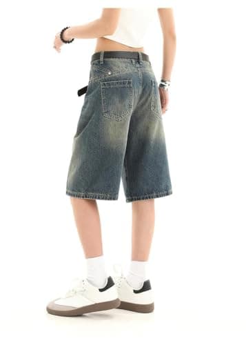 Women's Casual Y2k Jean Shorts with Pockets