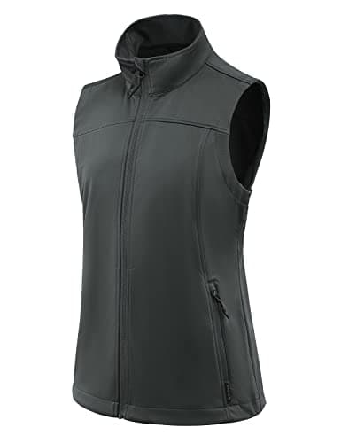 BALEAF Women's Lightweight Softshell Vest — Gray