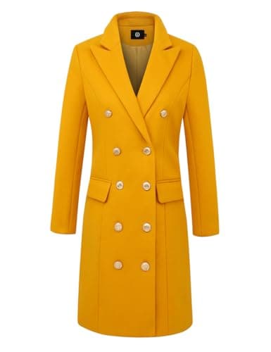 Women's Wool Peacoat for Fall and Winter
