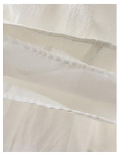 White Linen Mini Skirt 2024 Summer High Waisted A Line Tiered Pleated Cute Short Skirt for Women