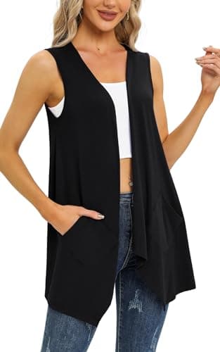 Veryoung Women's Lightweight Floral Long Sleeve Cardigan with Pockets