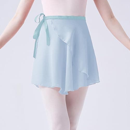 Solid Color Lace Up Mini Skirt for Women — Light Blue