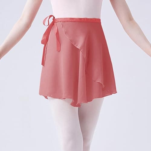 Solid Color Lace Up Mini Skirt for Women — Watermelon Red