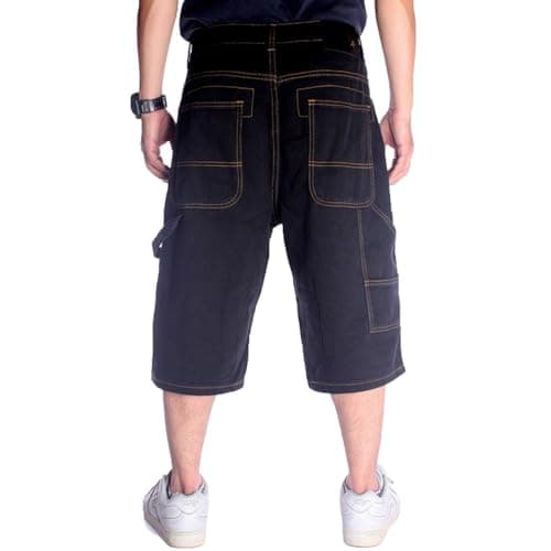 POOPMOOM Y2k Cargo Shorts Men's Vintage Baggy Jeans