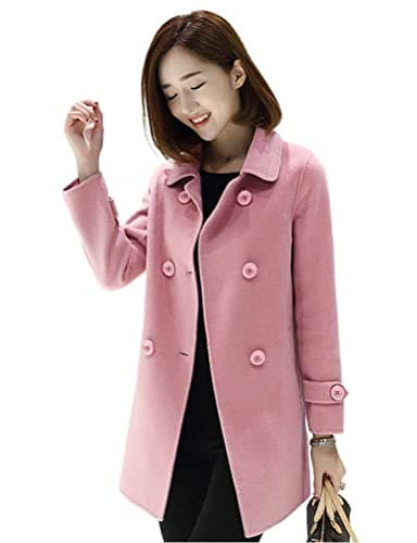 Women's Wool Peacoat for Fall and Winter