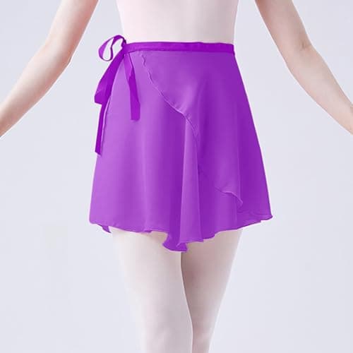 Solid Color Lace Up Mini Skirt for Women — Purple