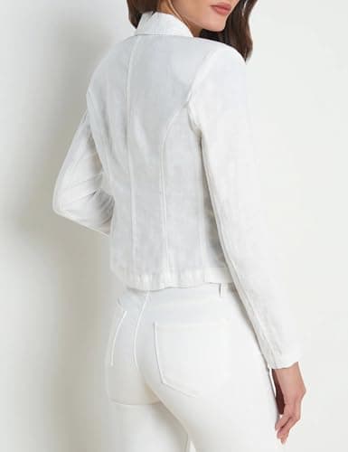 Women's Linen Blazer Casual Lightweight Suit Jacket