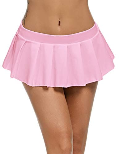 Avidlove Y2K Pleated Mini Skirt for WomenXS-4XL — Pink