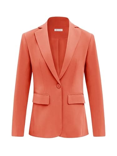 Cicy Bell Women's Long Sleeve Open Front Work Suit Jackets 2025 Business Casual