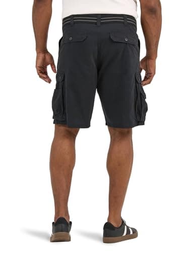 Lee Men's Big & Tall Belted Wyoming Cargo Shorts