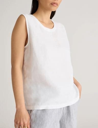 IDEALSANXUN Linen Tank Tops for Women - 2024 Summer Collection