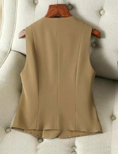 Women's Lightweight Sleeveless Blazer Vest