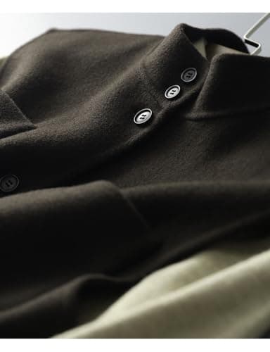 Women's Wool Vest for Fall/Winter - Sleeveless Button Down Coat