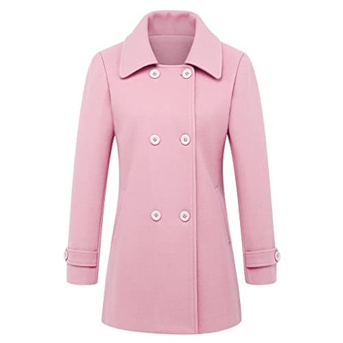 Women's Wool Peacoat for Fall and Winter