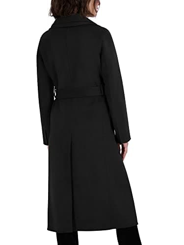TAHARI Women's Wool Blend Double Face Winter Peacoat