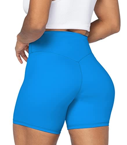 Sunzel Squat-Proof High-Waist Biker Shorts for Women Yoga & Gym