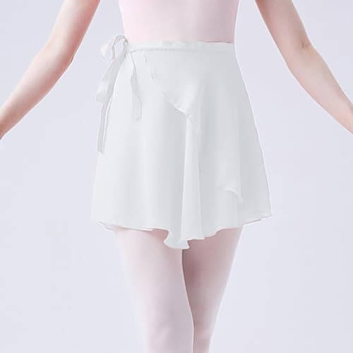 Solid Color Lace Up Mini Skirt for Women — White