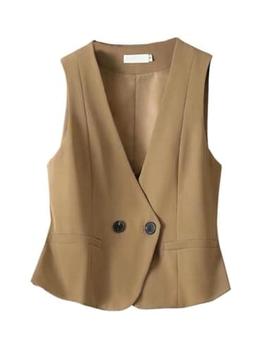 Women's Lightweight Sleeveless Blazer Vest