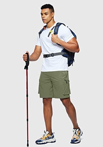 Pudolla Men's Quick Dry Hiking Cargo Shorts for Outdoor Travel and Casual Fishing Camping
Pudolla Men's Hiking Cargo Shorts with Multi Pockets for Outdoor Travel and Casual Fishing Camping
Pudolla Men's Quick Dry Hiking Cargo Shorts for Men with Mult