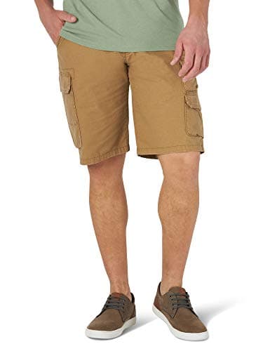 Wrangler Authentics Men's Stretch Twill Cargo Shorts — Acorn