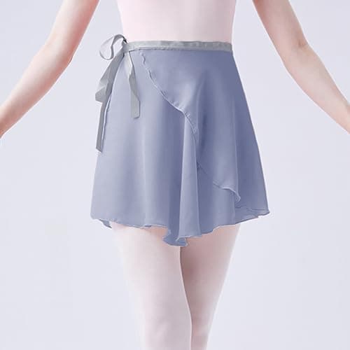 Solid Color Lace Up Mini Skirt for Women — Gray