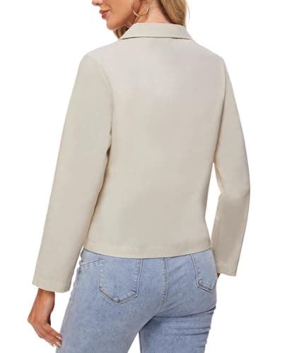 MintLimit Linen Blazer for Women Lightweight Casual Work Jacket