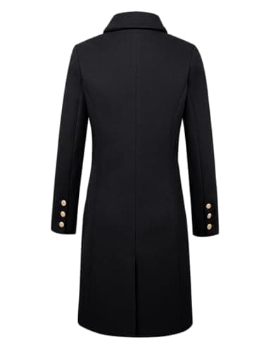 Women's Wool Peacoat for Fall and Winter