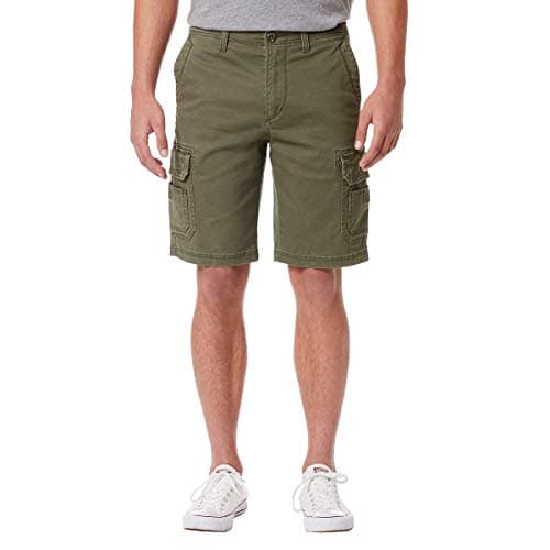 Unionbay Men's Wyatt Stretch Cargo Shorts — Military 20