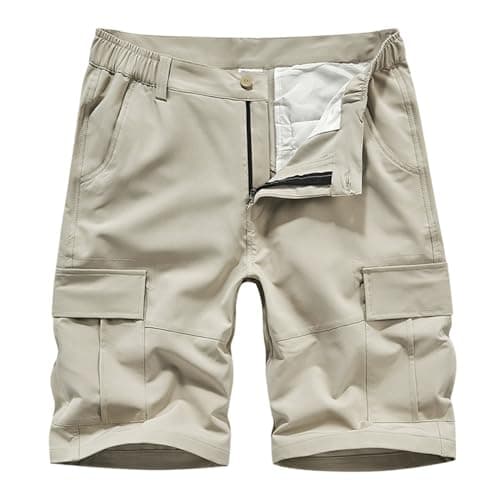 Classic Cargo Shorts for Big and Tall Men