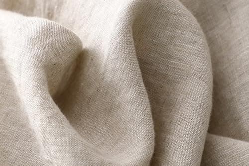 Flowy Linen Skirt for Women with Drawstring Waist and Slit