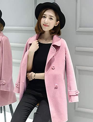 Women's Wool Peacoat for Fall and Winter