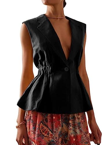 Stylish Cotton Linen Vests for Women: Lightweight Summer Outerwear