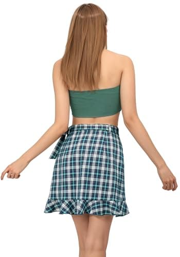 Adjustable Waist Wrap Skirt for Women