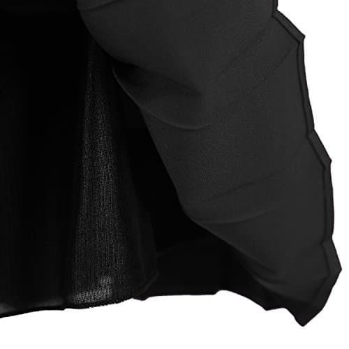 Urban CoCo Women's Elastic Waist Tartan Pleated School Skirt