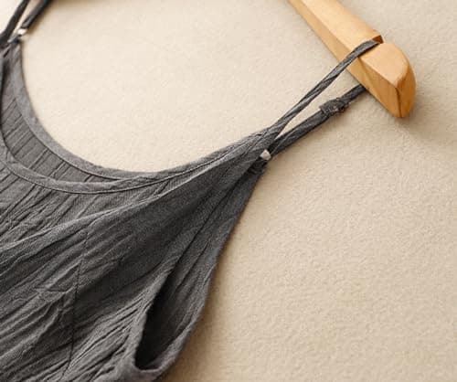 Women's Summer Sleeveless Linen Camisole Tops