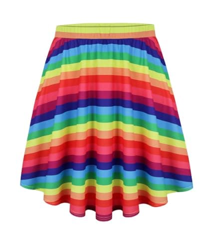 TIYOMI Women's Plus Size Stretchy Swing Corduroy Skater Skirt XL-5XL — #9_ F0173_ Jc _ Csh