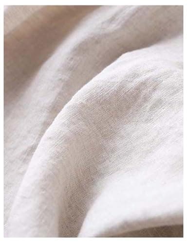 Linen Skirt for Women: 2024 Summer Flowy A Line Embroidered Midi Skirt with Pockets