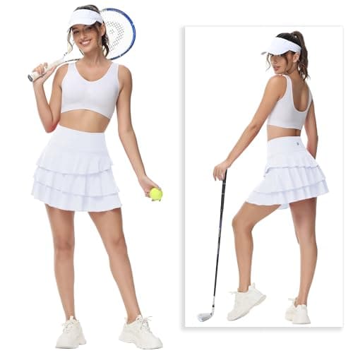 YuKaiChen High Waist Athletic Skirts for Tennis and Golf