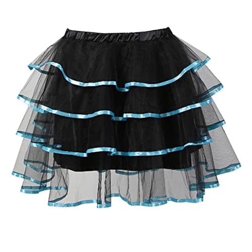Y2K Ruffle Goth Punk Women's Mini Skirt