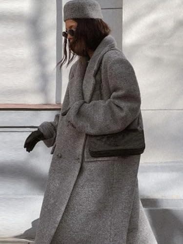 Long Wool Coats for Women: Fall/Winter Maxi Peacoat