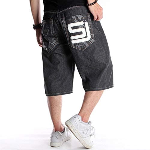 LUOBANIU Men's Classic Denim Shorts Vintage 90s Summer Casual Shorts