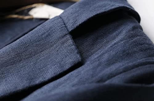 Casual Cotton Linen Blazer Jacket Coat for Women