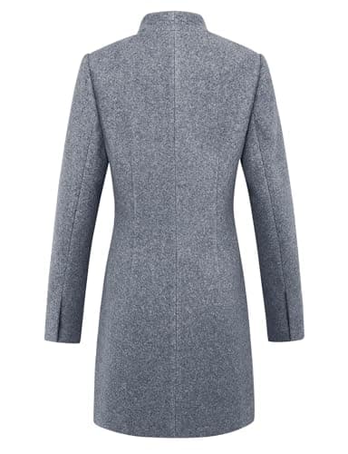IDEALSANXUN Women's Wool Open Front Cardigan Blazer Coats