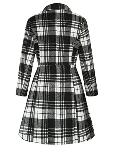 Hanna Nikole Women's Plus Size Wool Trench Coats